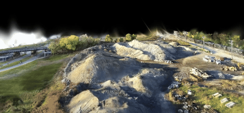 3D Gaussian Splatting reconstruction